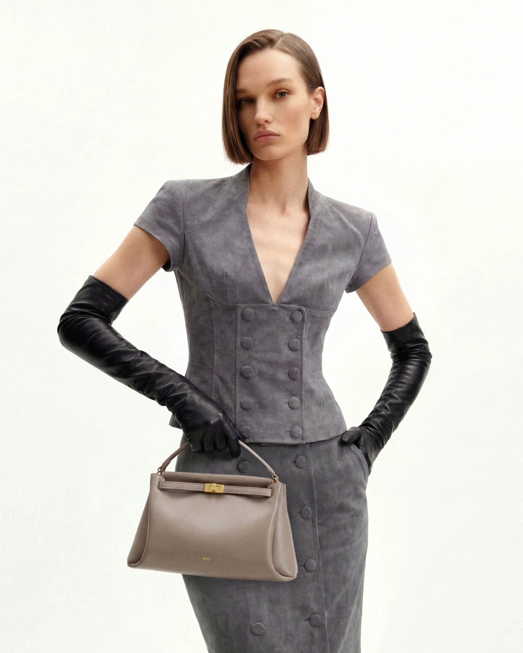 Carmen Borsa con Manico Superiore - Albicocca - Image 3