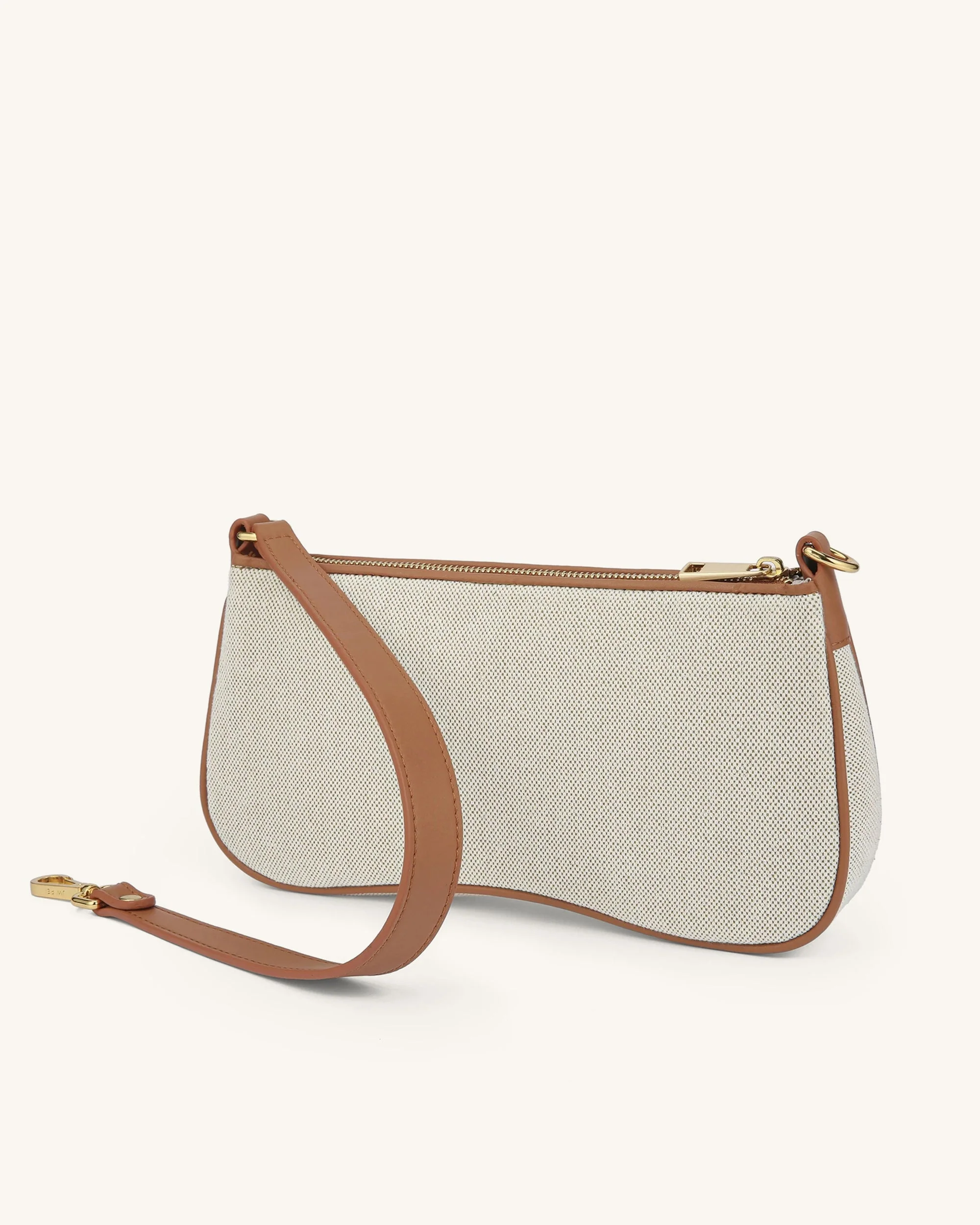 Eva Pochette - Beige Tela - Image 4