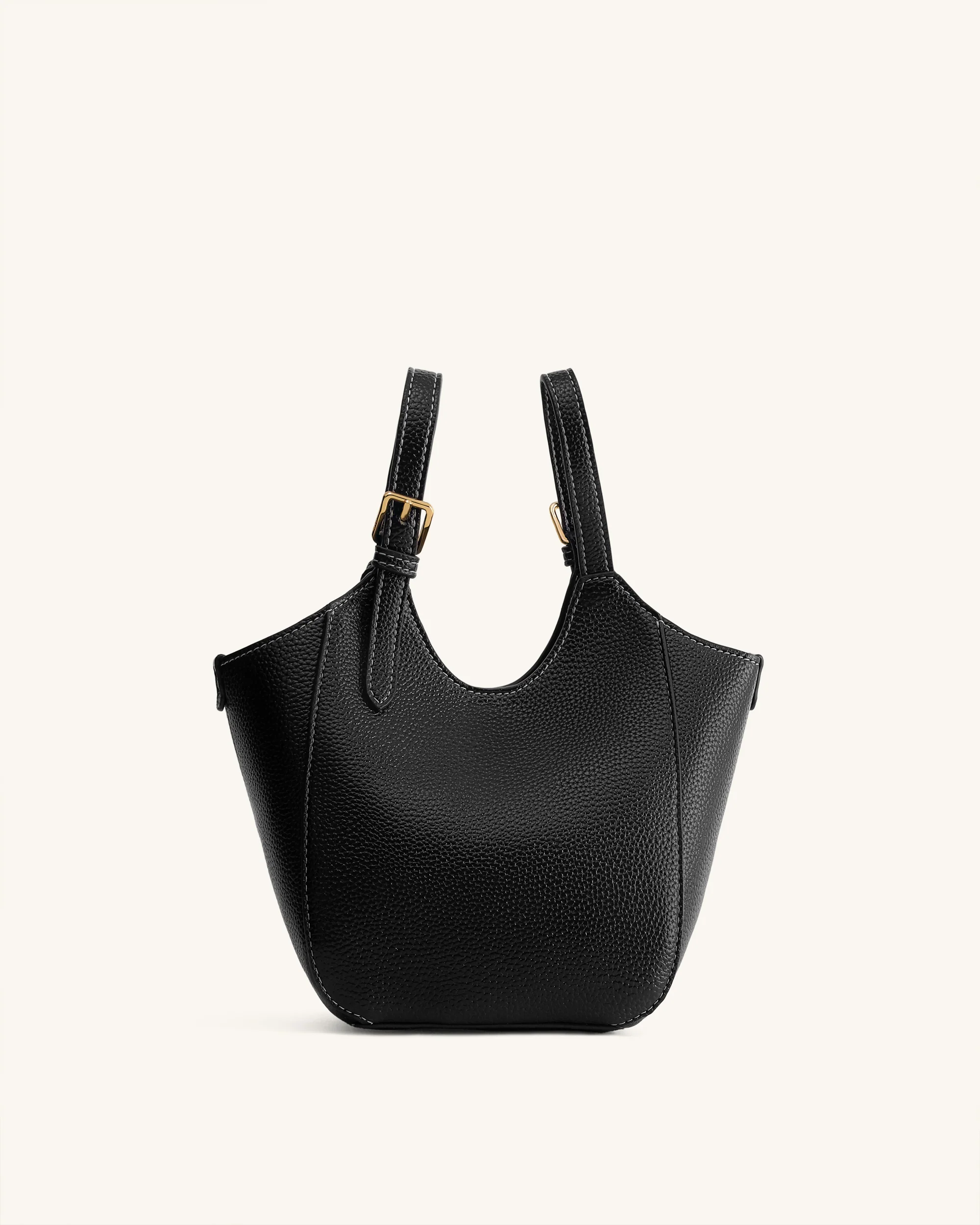 Ines Bolso Tote con Candado - Nero - Image 6