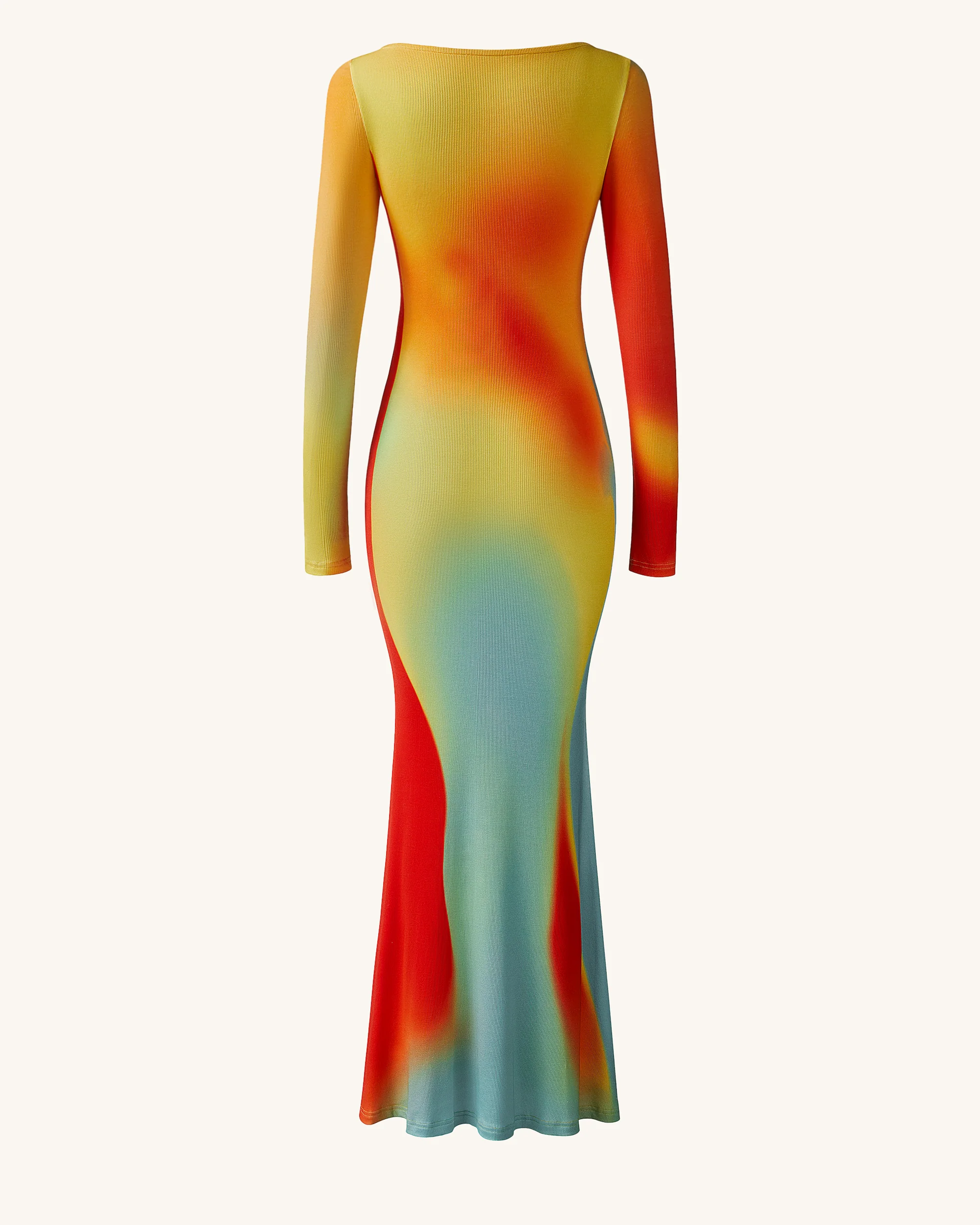 Abito con stampa illusione Lily - Multicolore - Image 4