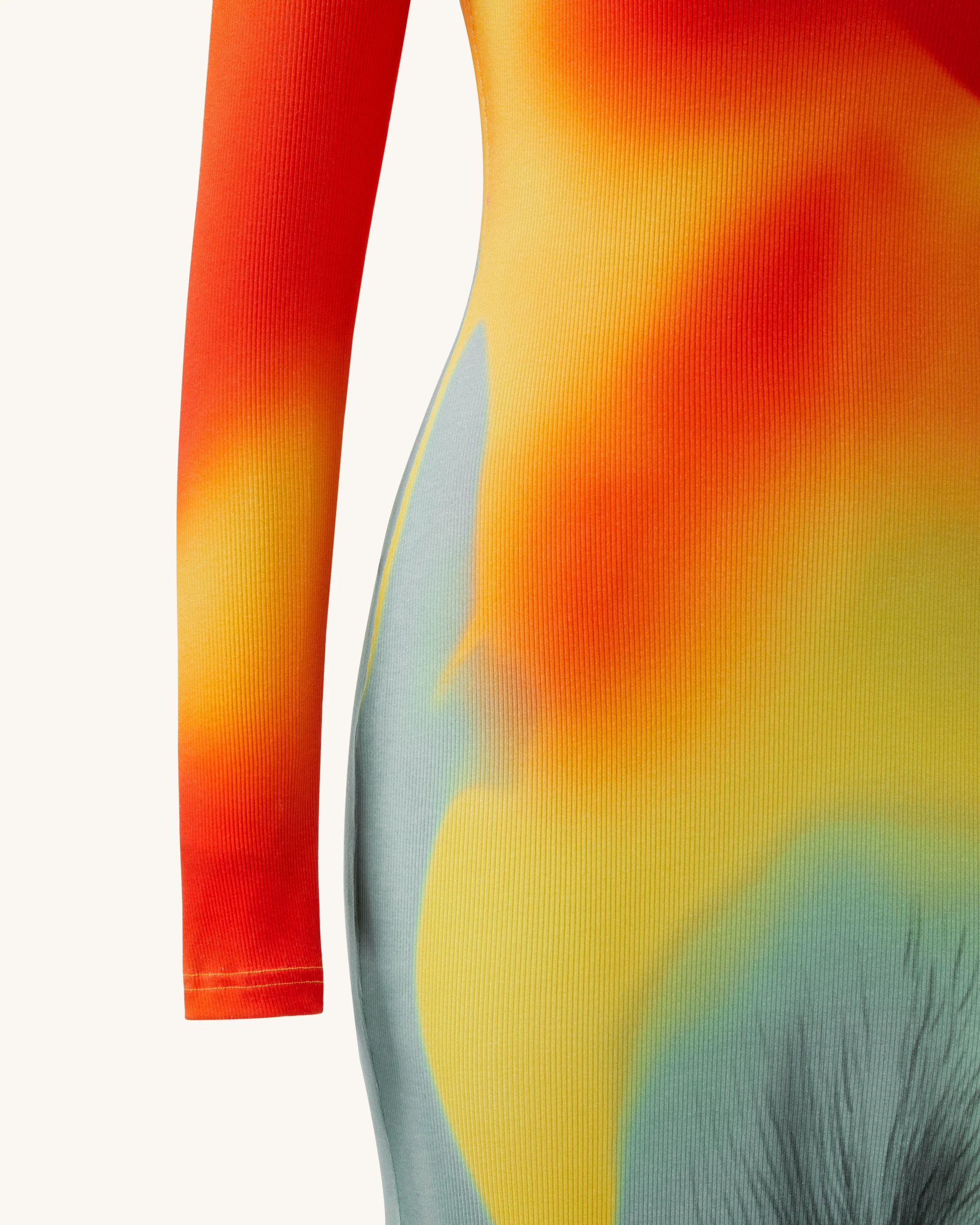 Abito con stampa illusione Lily - Multicolore - Image 5