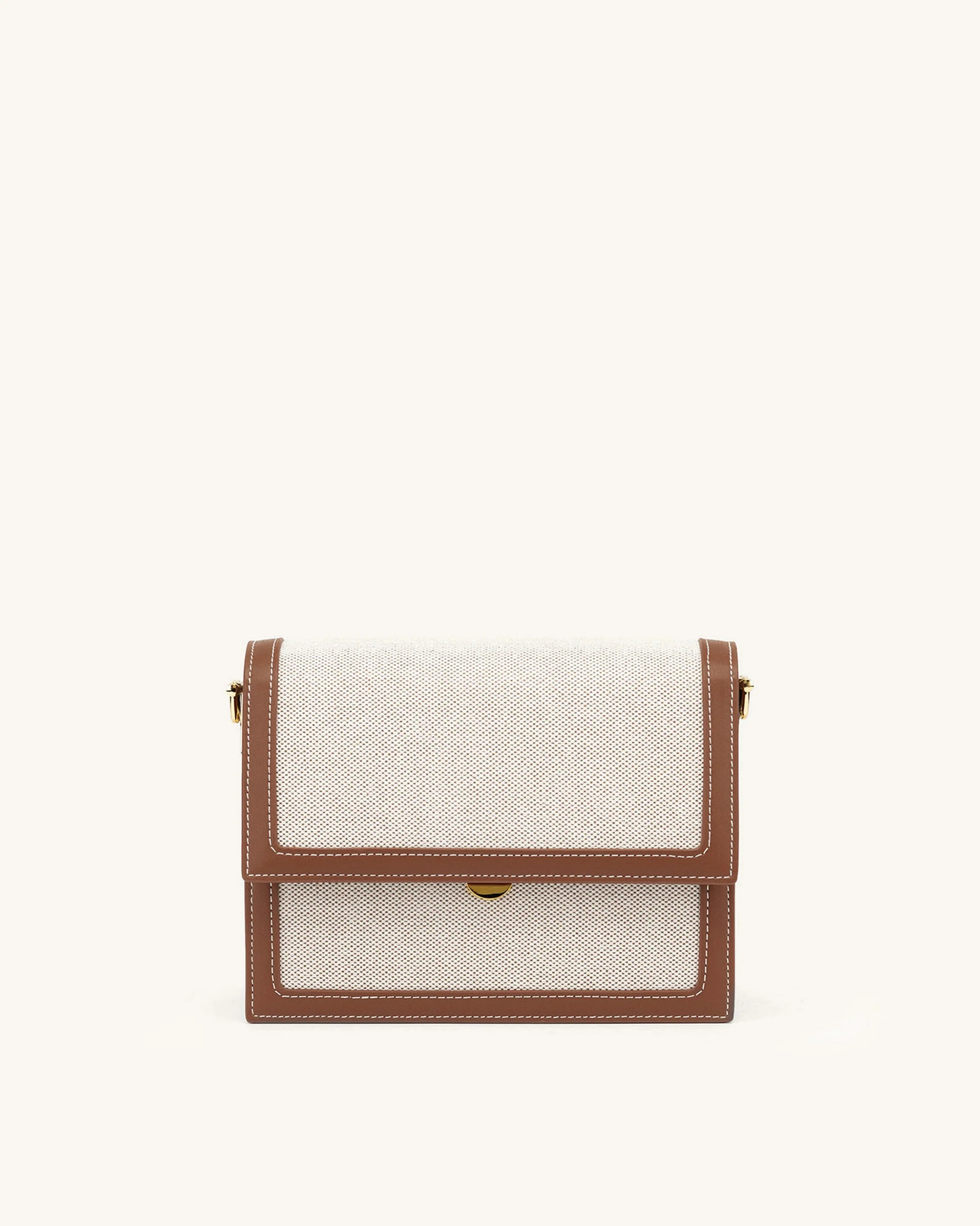 Mini Flap Borsa - Beige Canvas - Image 3