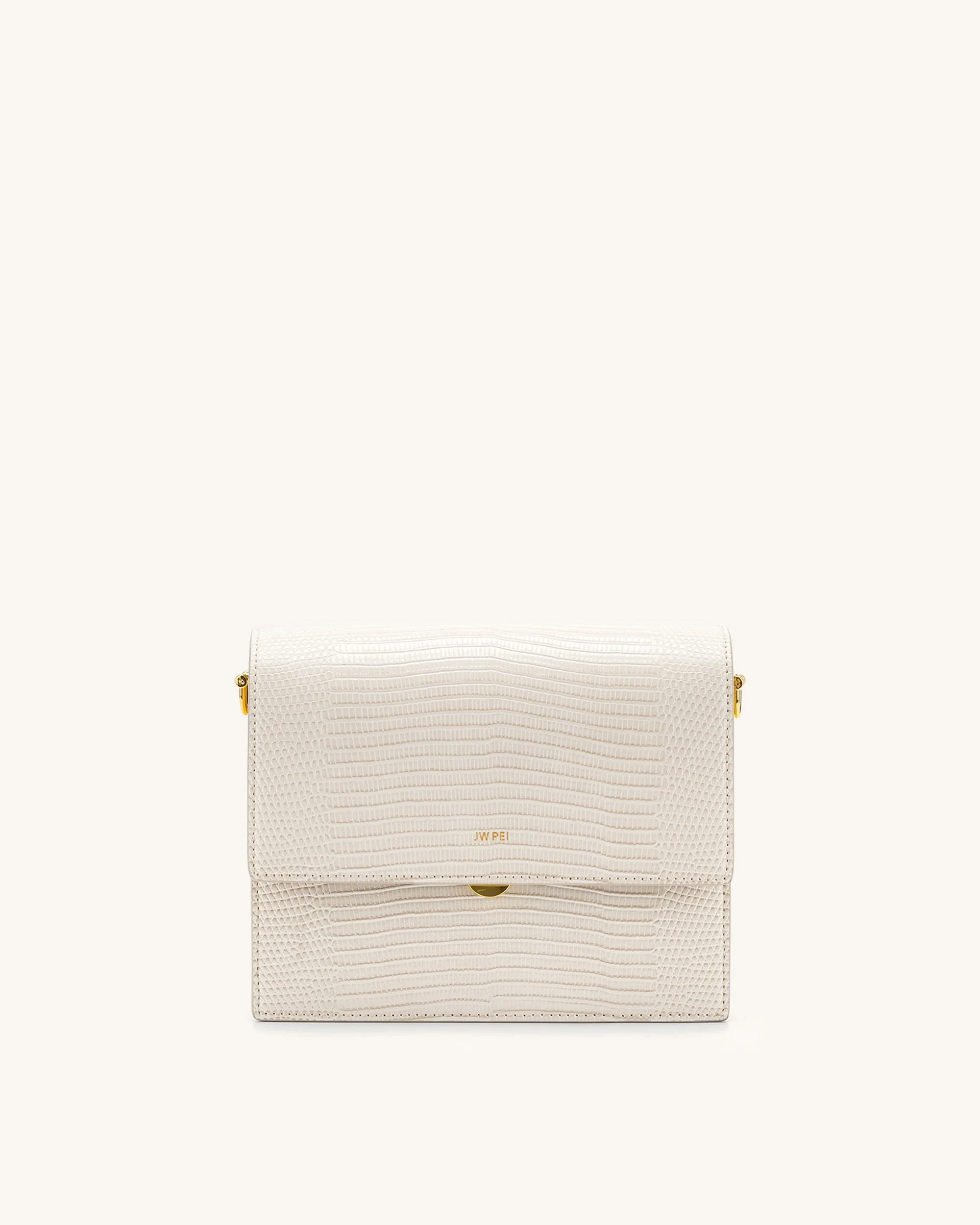 Mini Flap Borsa - Ivory Lucertola - Image 3