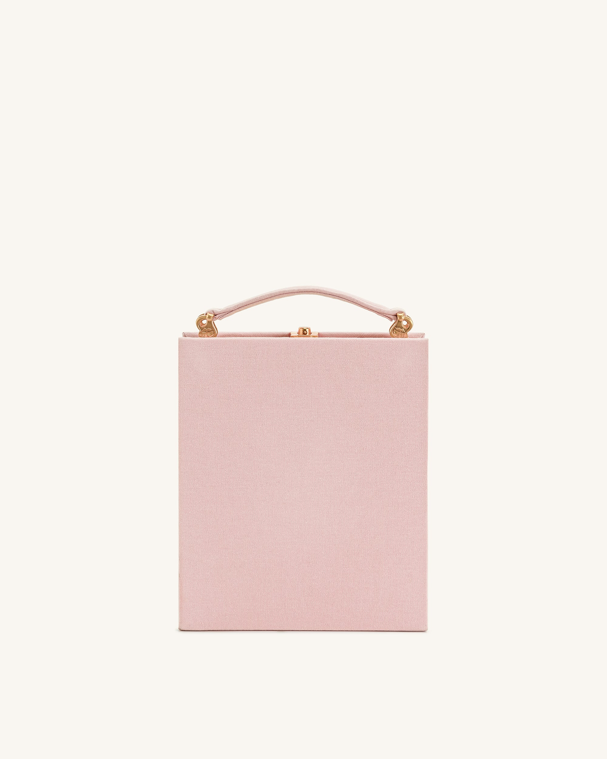 Taya Pochette a Forma di Libro con Motivo di Orchidea - Rosa - Image 3