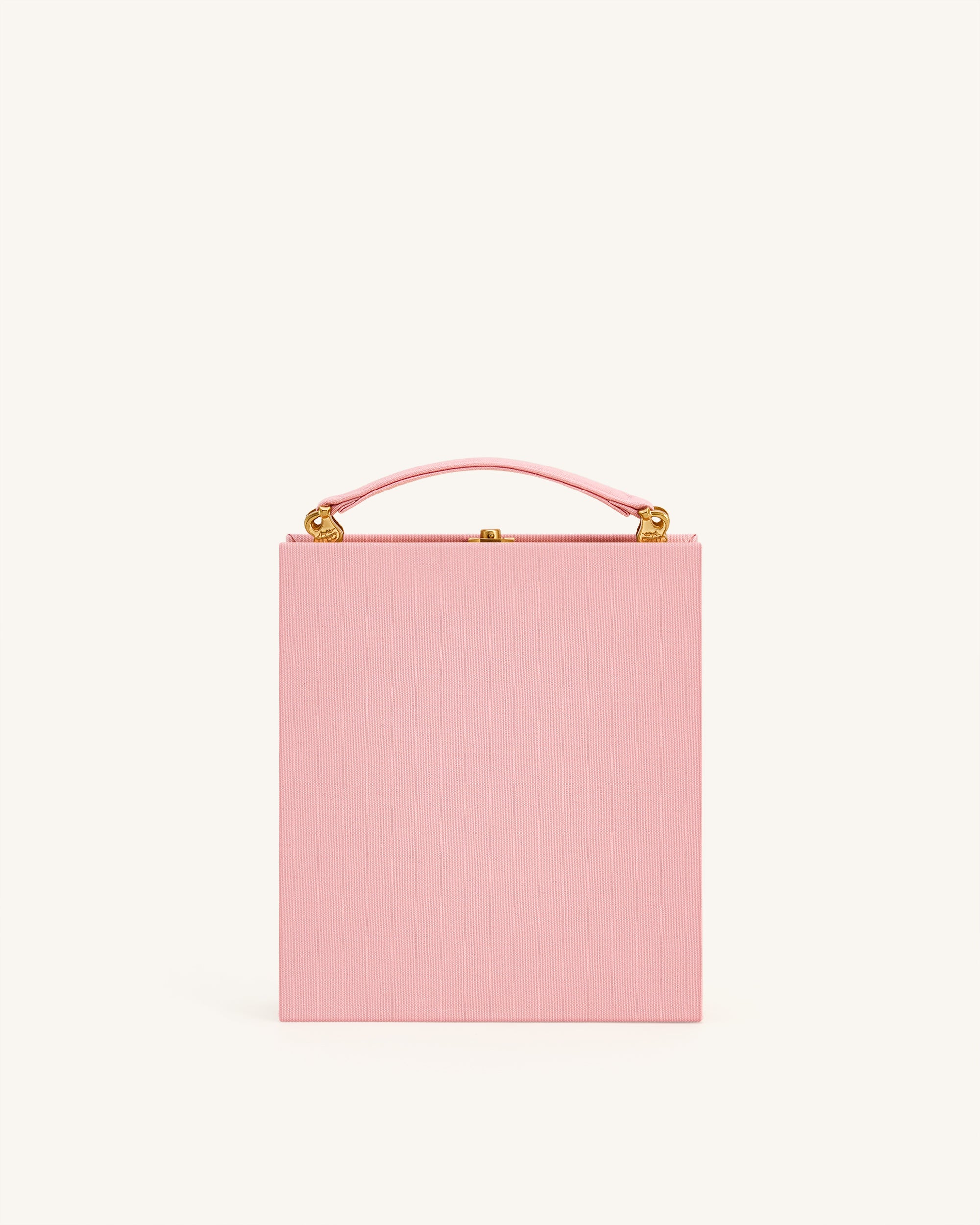 Pochette a forma di libro con motivo cucciolo e calice di vino Taya - Rosa - Image 3